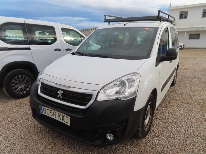 PEUGEOT PARTNER 2018 vf37jbhy6jn508257