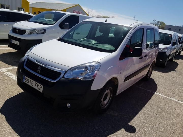 PEUGEOT PARTNER 2018 vf37jbhy6jn508479