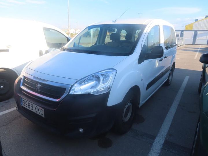 PEUGEOT PARTNER 2018 vf37jbhy6jn508928