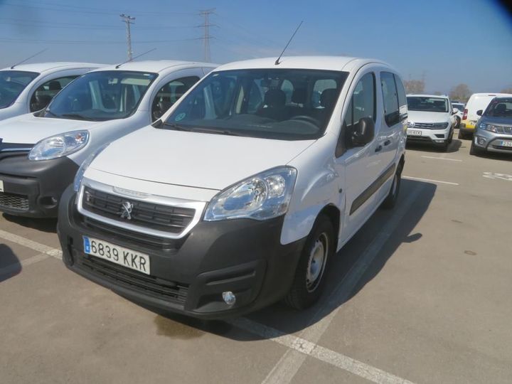 PEUGEOT PARTNER 2018 vf37jbhy6jn508936