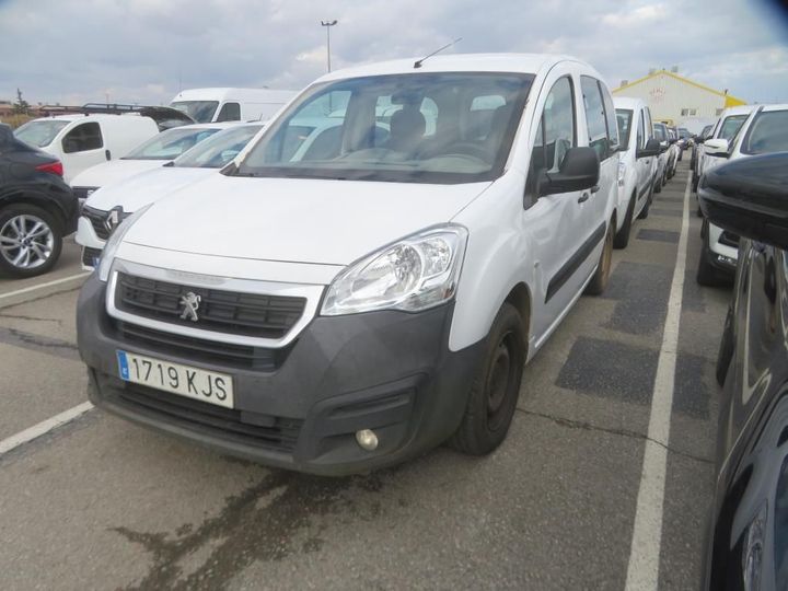 PEUGEOT PARTNER 2018 vf37jbhy6jn509723