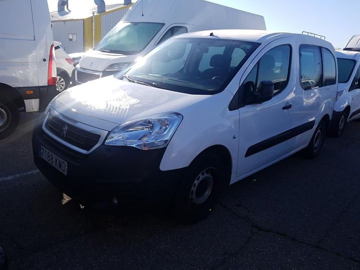 PEUGEOT PARTNER 2018 vf37jbhy6jn510614