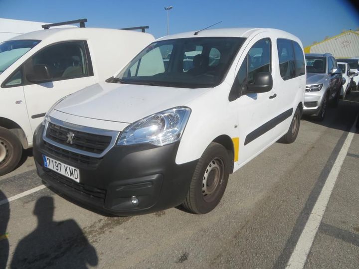 PEUGEOT PARTNER 2018 vf37jbhy6jn510618