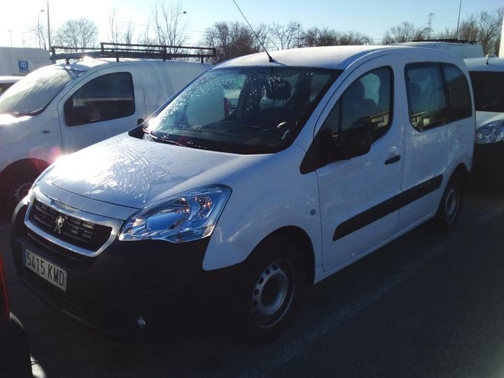 PEUGEOT PARTNER 2018 vf37jbhy6jn510619