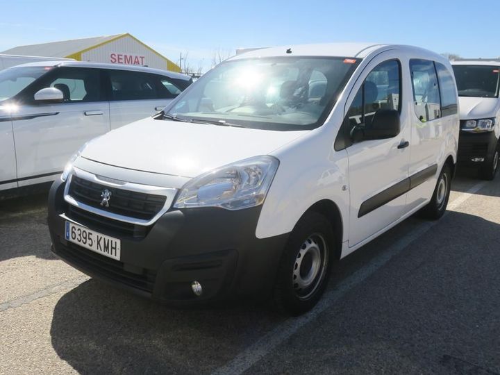 PEUGEOT PARTNER 2018 vf37jbhy6jn510620