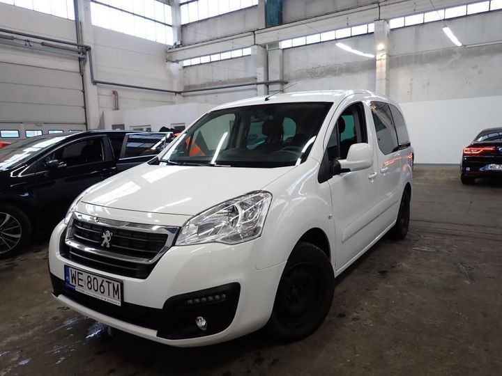 PEUGEOT PARTNER 2018 vf37jbhy6jn522109