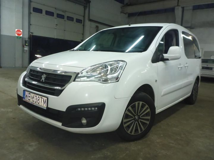 PEUGEOT PARTNER 2018 vf37jbhy6jn523673