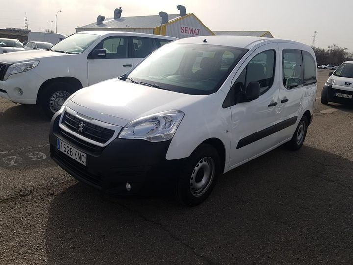 PEUGEOT PARTNER 2018 vf37jbhy6jn529885