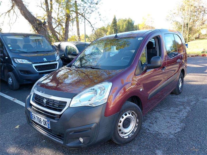 PEUGEOT PARTNER CABINE APPROFONDIE 2016 vf37mbhy6gj861144