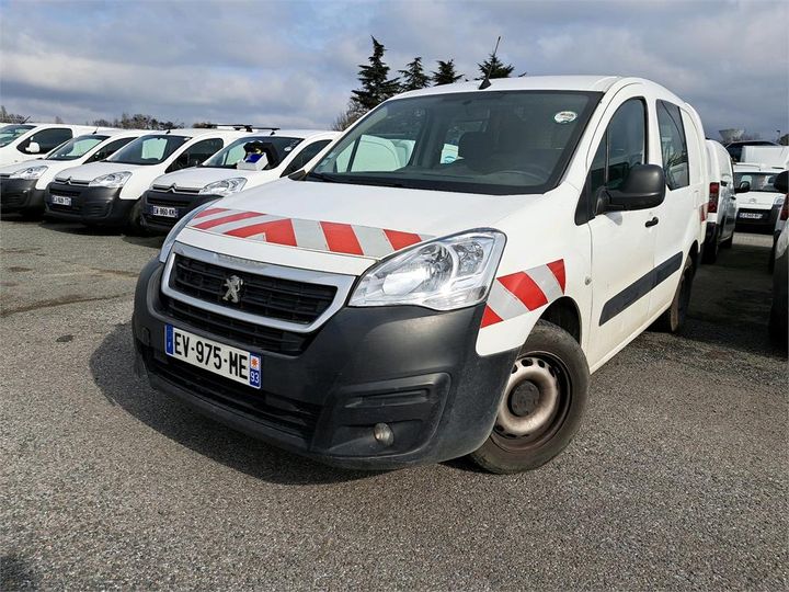 PEUGEOT PARTNER CABINE 2018 vf37mbhy6jj556792