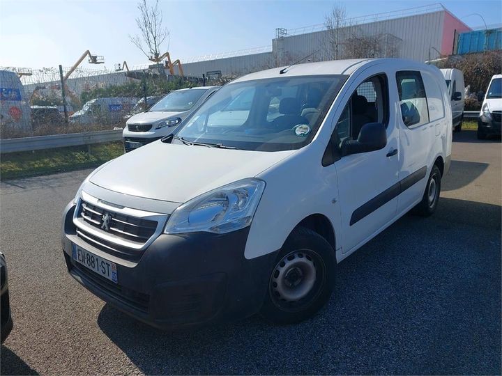 PEUGEOT PARTNER CABINE 2018 vf37mbhy6jj614897