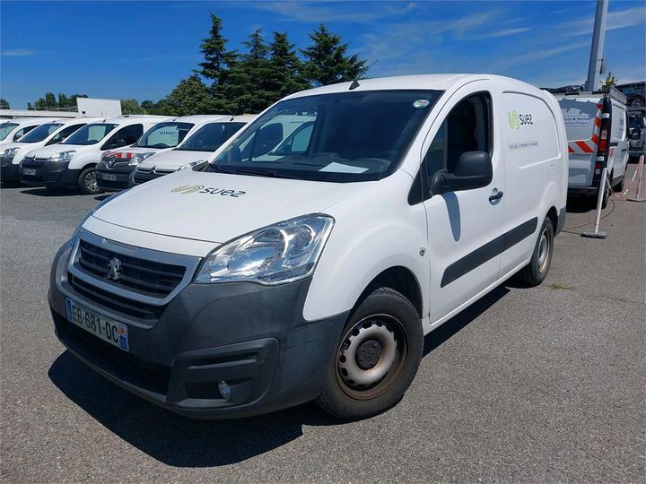 PEUGEOT PARTNER 2016 vf37r9hf0gj626419