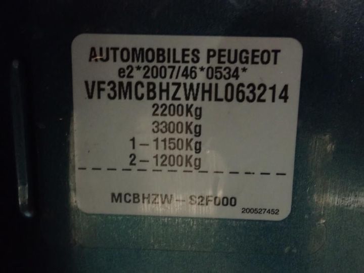 PEUGEOT 5008 2017 vf3mcbhzwhl063214