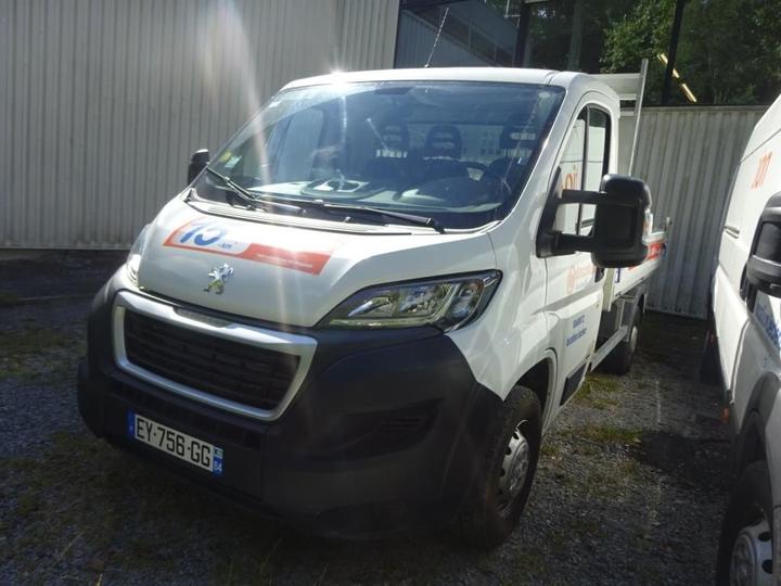 PEUGEOT BOXER PLATEAU CABINE (BENNE) 2018 vf3yc2mau12h26821