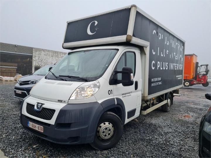 PEUGEOT BOXER CHASSIS SINGLE CAB 2014 vf3ydpmau12605703