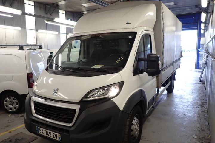 PEUGEOT BOXER CHASSIS CABINE (PLATEAU) 2016 vf3ydumau12a74983