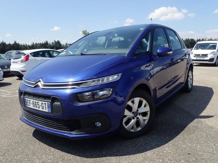 CITROEN C4 PICASSO 2016 vf73dbhzmgj787418