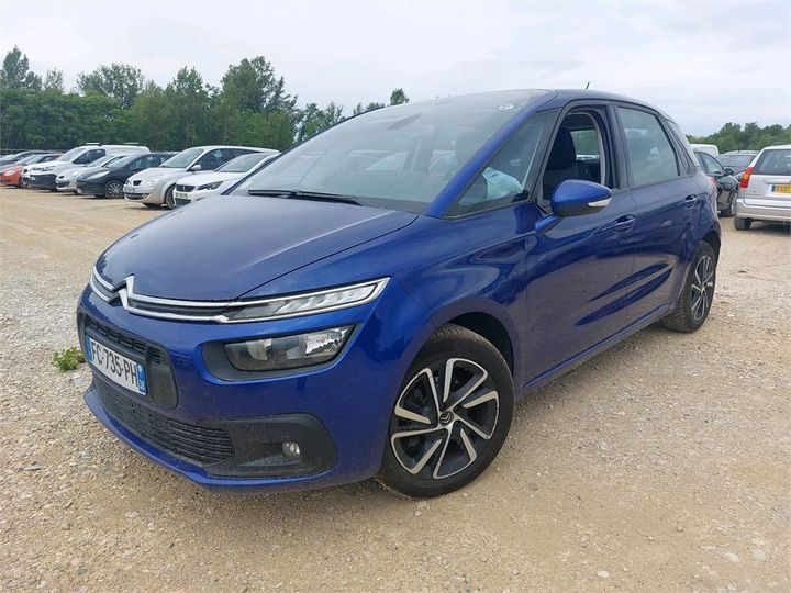 CITROEN C4 SPACETOURER 2018 vf73dyhzrjj867502