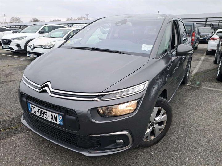 CITROEN C4 SPACETOURER 2019 vf73dyhzrkj654941