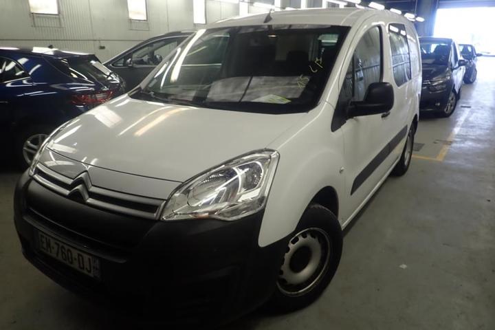 CITROEN BERLINGO 2017 vf77bbhy6hj641831