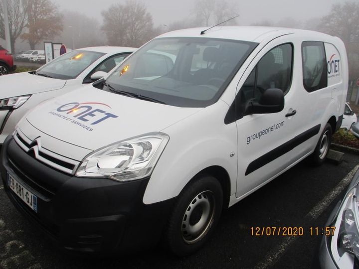 CITROEN BERLINGO CABINE APPROFONDIE 2016 vf77m9hf0gj598855