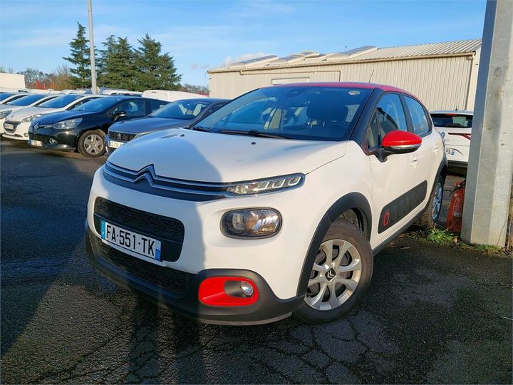 CITROEN C3 2018 vf7sxyhysjt638383