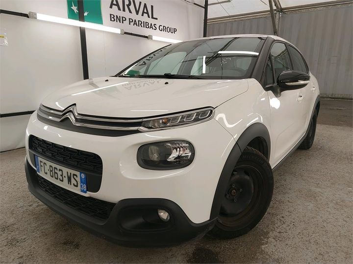 CITROEN C3 2018 vf7sxyhysjt733503