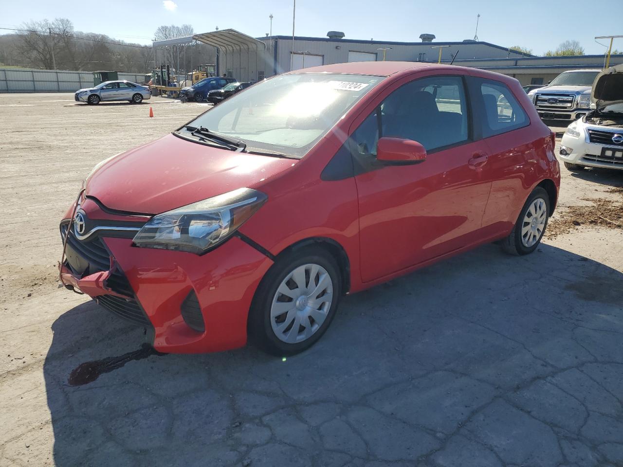 TOYOTA YARIS 2015 vnkjtud33fa038226