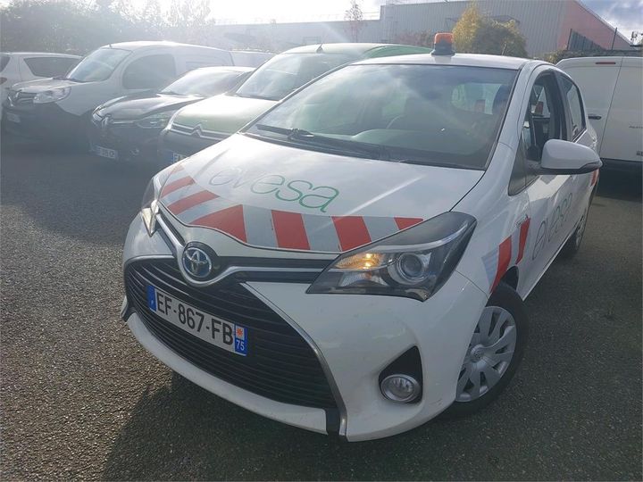 TOYOTA YARIS HYBRIDE 2016 vnkkd3d310a246415