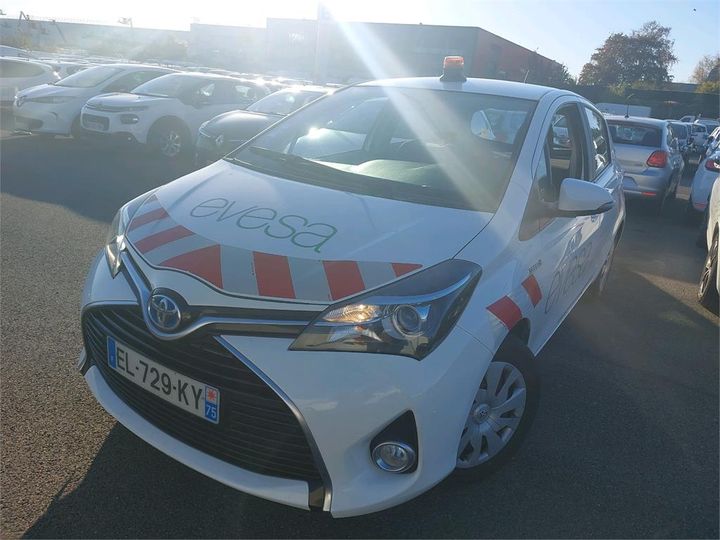 TOYOTA YARIS HYBRIDE 2017 vnkkd3d310a312994