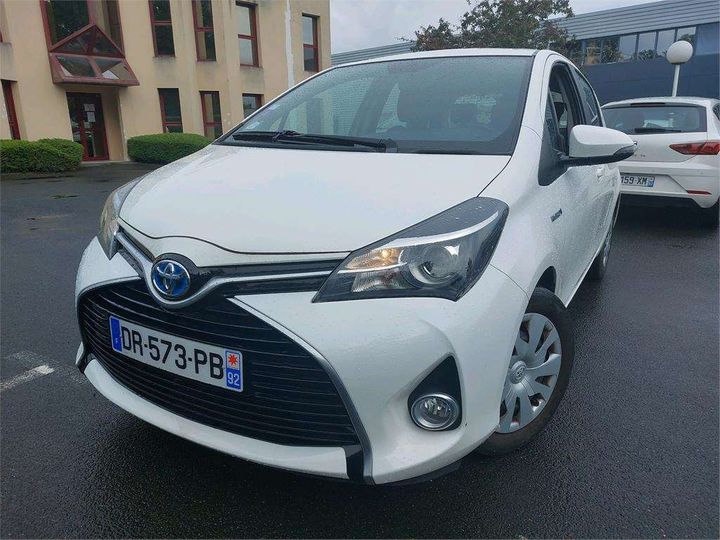 TOYOTA YARIS 2015 vnkkd3d320a159350