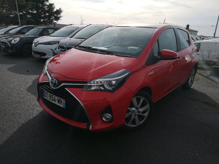 TOYOTA YARIS HYBRIDE 2015 vnkkd3d320a185849