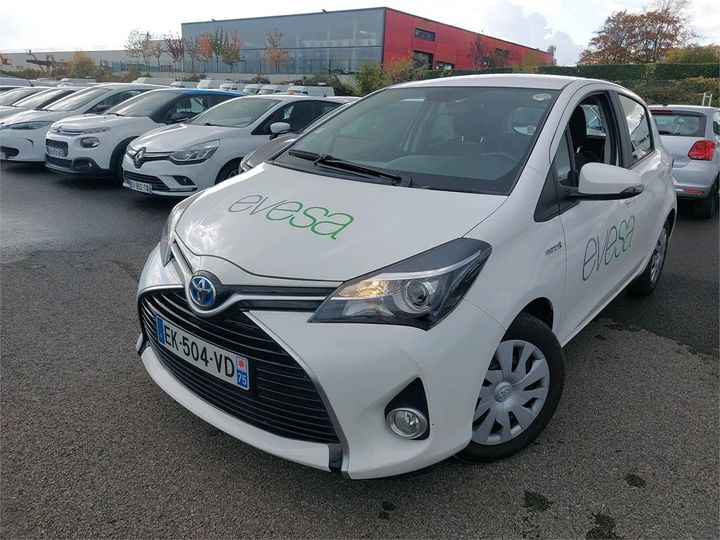 TOYOTA YARIS HYBRIDE 2017 vnkkd3d320a309487