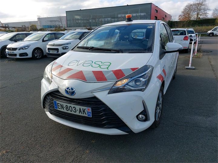 TOYOTA YARIS HYBRIDE 2017 vnkkd3d320a333255