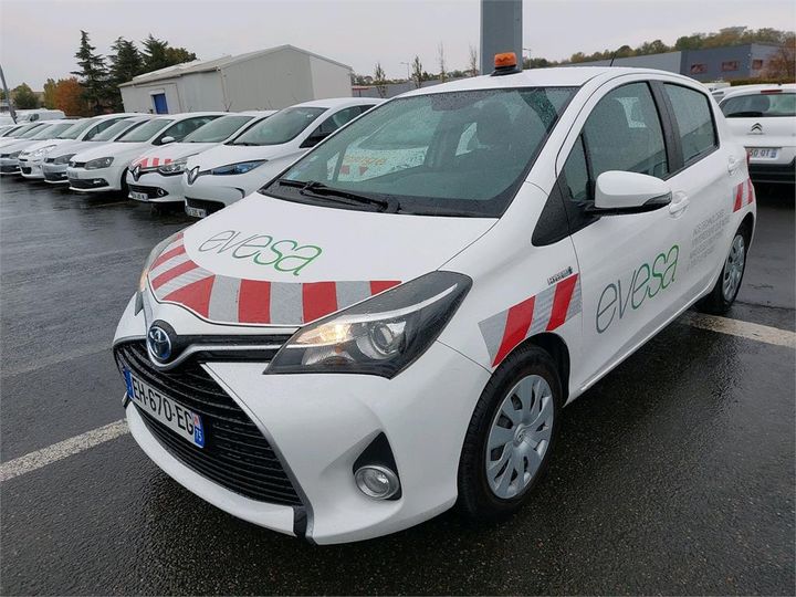 TOYOTA YARIS HYBRIDE 2016 vnkkd3d330a222911