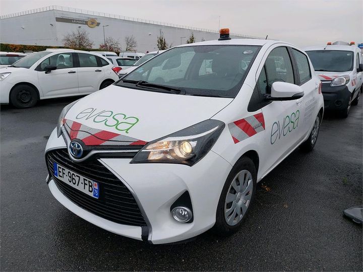 TOYOTA YARIS HYBRIDE 2016 vnkkd3d330a244777