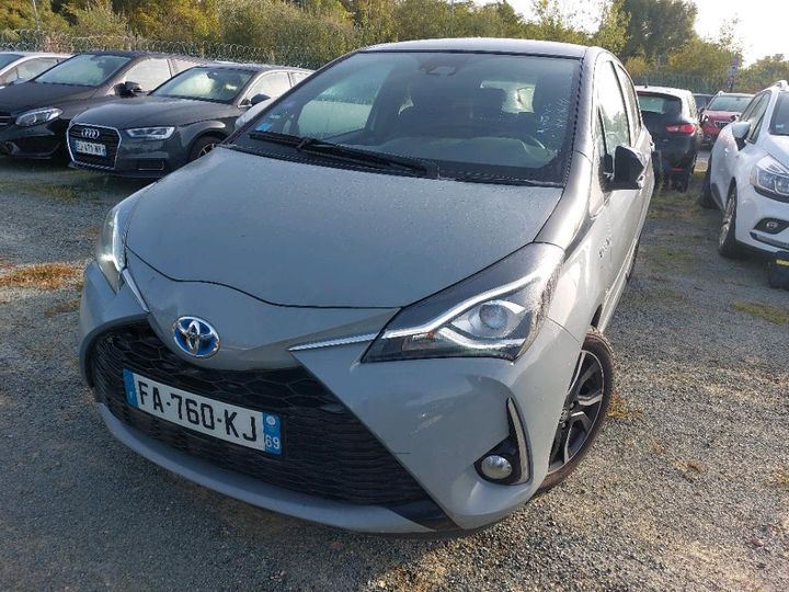 TOYOTA YARIS HYBRIDE 2018 vnkkd3d340a475879