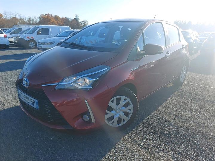 TOYOTA YARIS HYBRIDE 2018 vnkkd3d360a484776