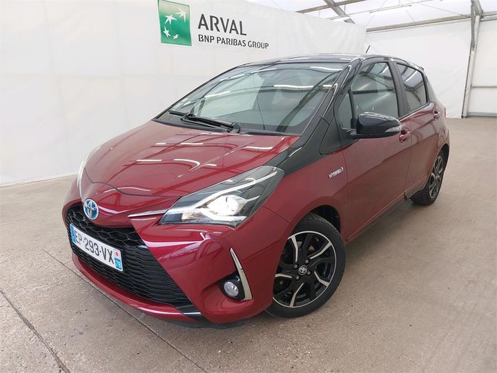 TOYOTA YARIS 2017 vnkkd3d380a356376