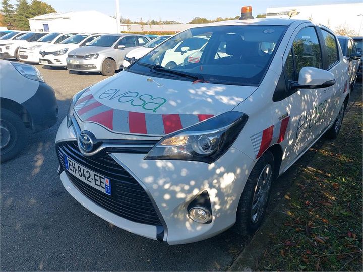 TOYOTA YARIS HYBRIDE 2016 vnkkd3d3x0a222906