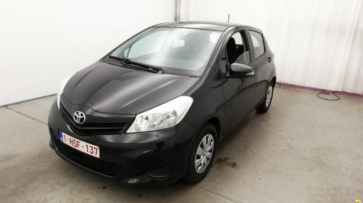 TOYOTA YARIS HATCHBACK 2014 vnkkl3d310a124673