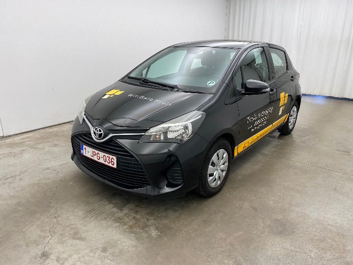 TOYOTA YARIS HATCHBACK 2015 vnkkl3d310a140338