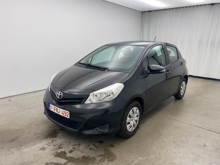 TOYOTA YARIS HATCHBACK 2013 vnkkl3d320a087987