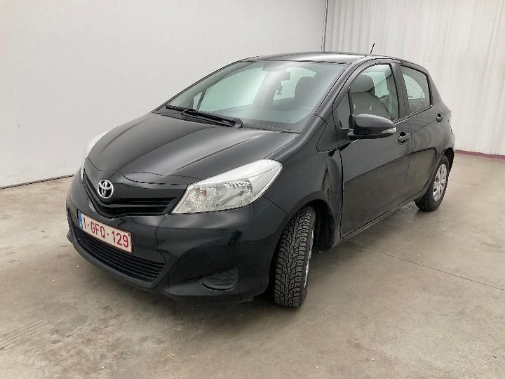 TOYOTA YARIS HATCHBACK 2014 vnkkl3d340a088428