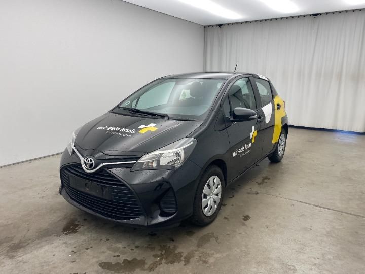 TOYOTA YARIS HATCHBACK 2015 vnkkl3d3x0a148485