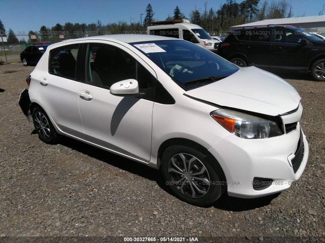 TOYOTA YARIS 2014 vnkktud30ea001797