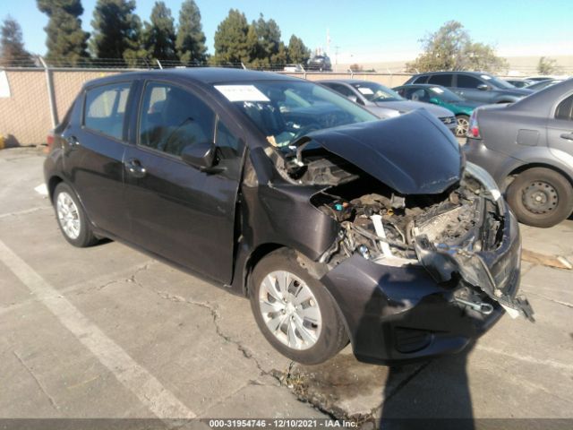 TOYOTA YARIS 2014 vnkktud30ea007051