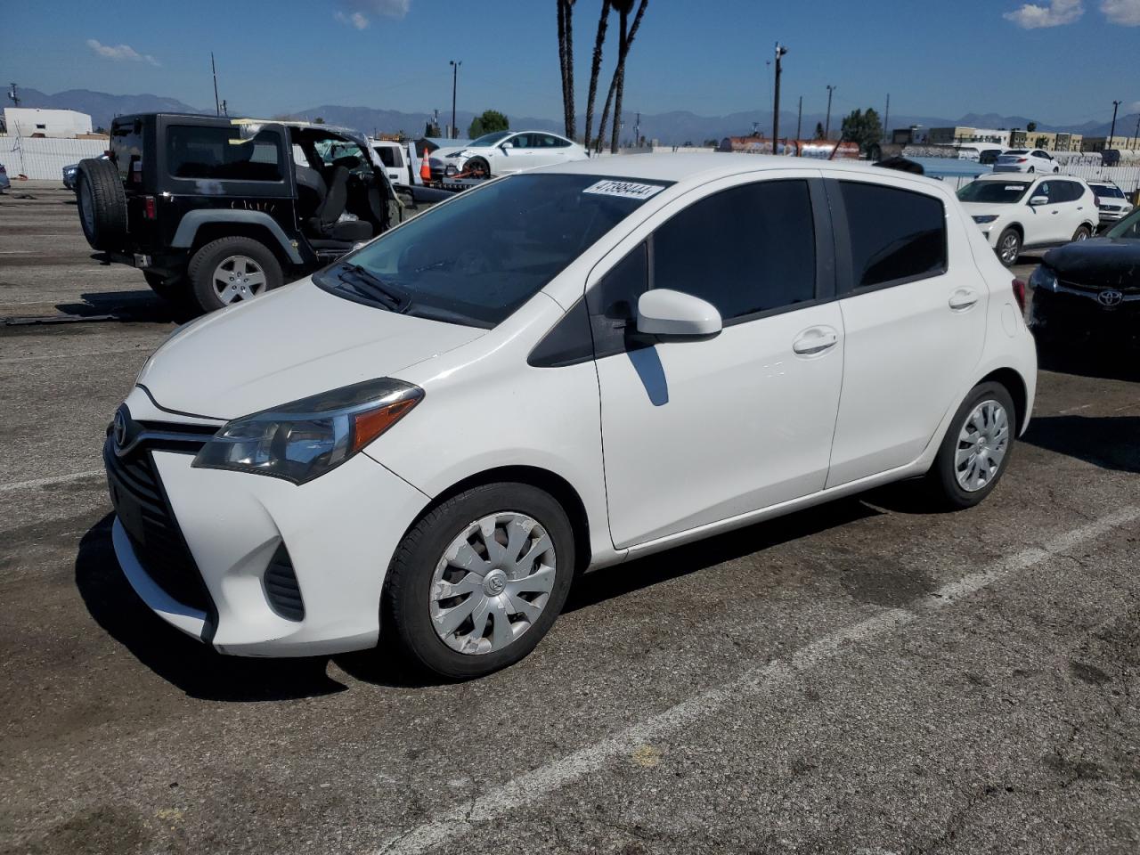 TOYOTA YARIS 2015 vnkktud30fa031030