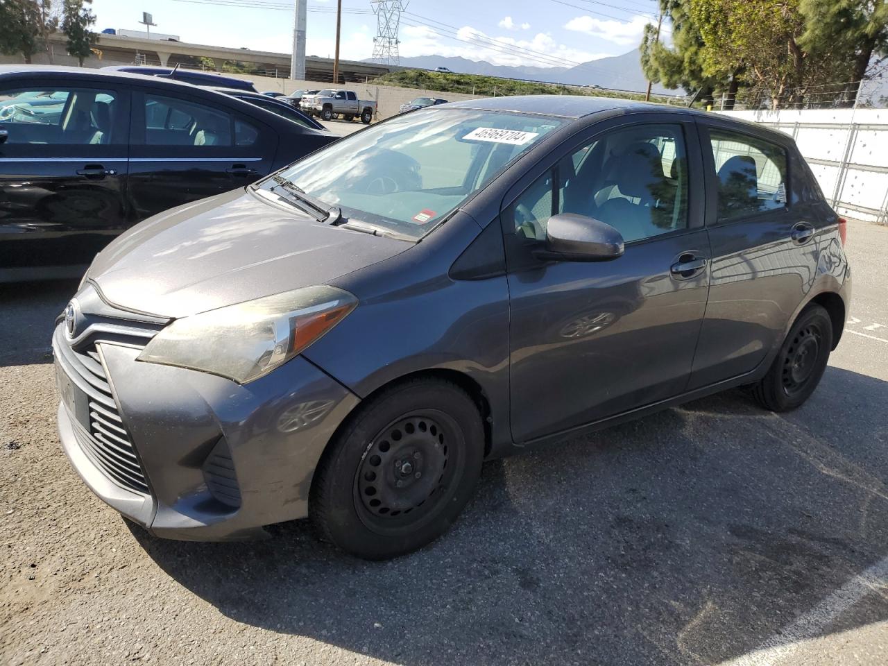 TOYOTA YARIS 2015 vnkktud30fa031741