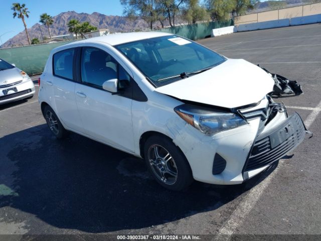 TOYOTA YARIS 2015 vnkktud30fa040858